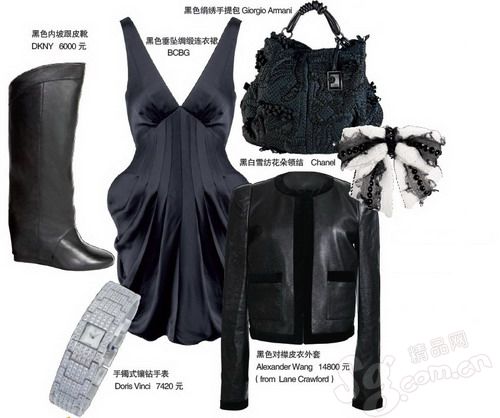 Вечная классика: Прекрасное сочетание одежды черного цвета 2