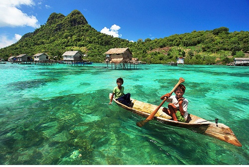 Романтический остров Сабах в Малайзии 