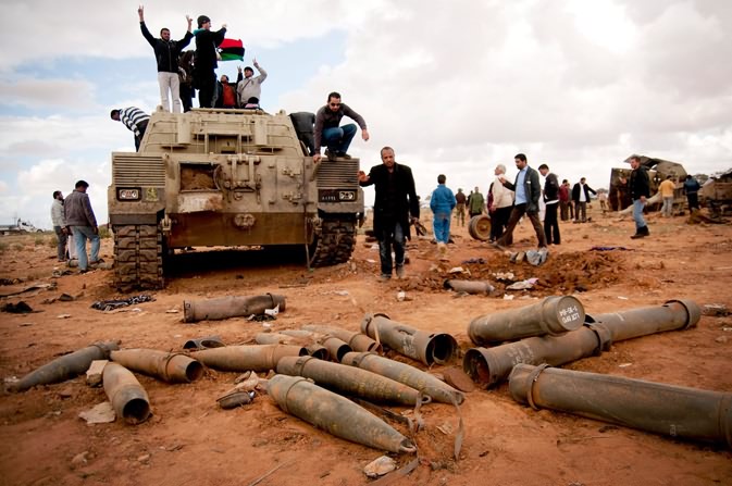 Драматизм воюющей Ливии