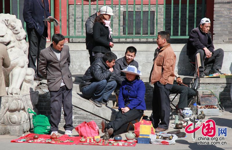 Культурный рынок Баогосы в Пекине 