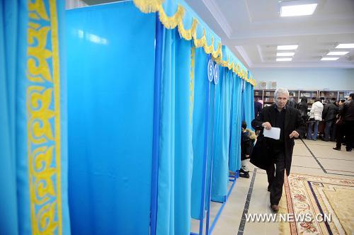 В Казахстане идет голосование на президентских выборах