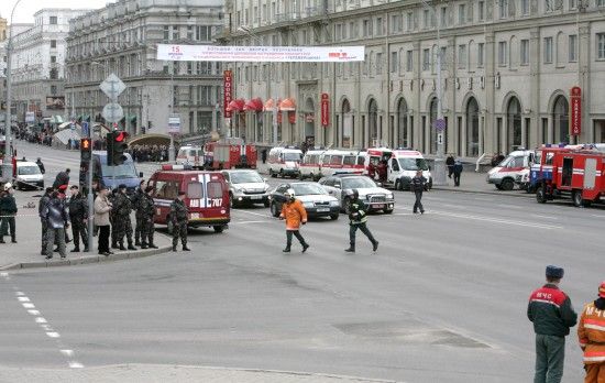 В метрополитене белорусской столицы Минска произошел взрыв