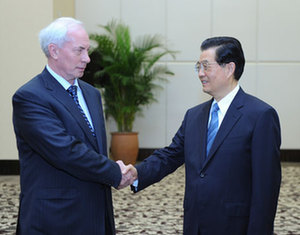 Ху Цзиньтао встретился с премьер-министром Украины
