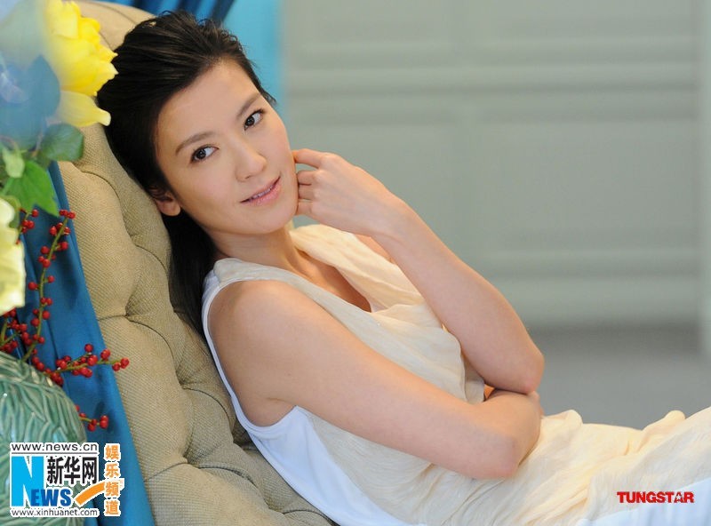 Первая рекламная съемка Линь Силэй после свадьбы1