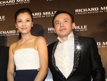 Красавица Лю Тао с мужем на шоу 