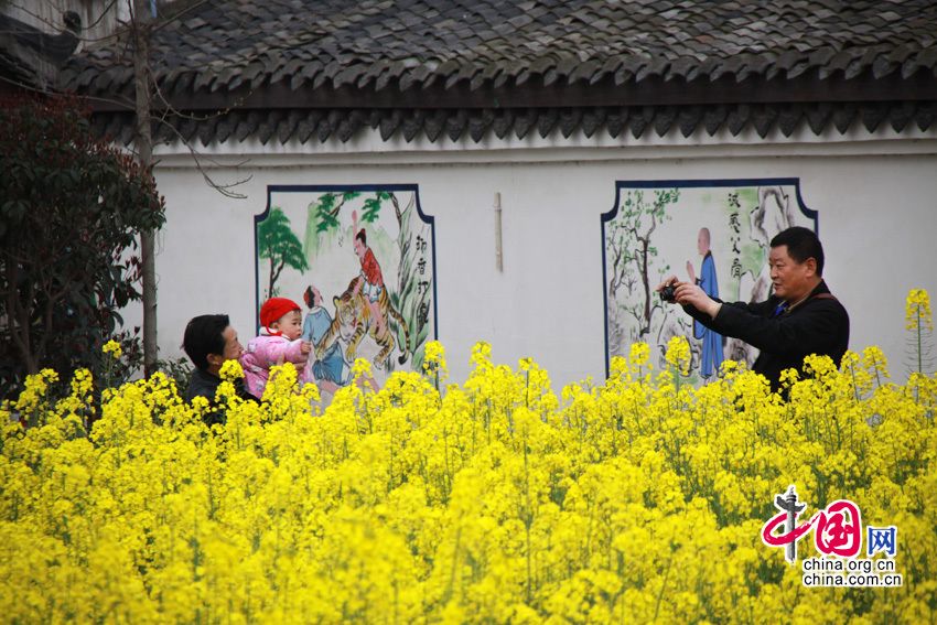 Весна в селе Няньхуацунь провинции Сычуань