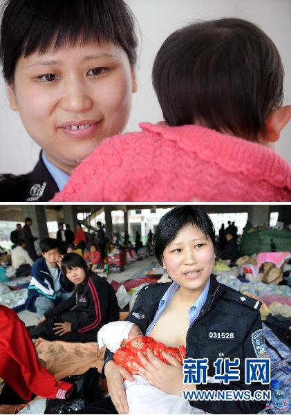 Мама-полицейская 3 года спустя после землетрясения в Вэньчуане 1