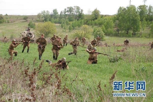 На Украине сымитировали Вторую мировую 6