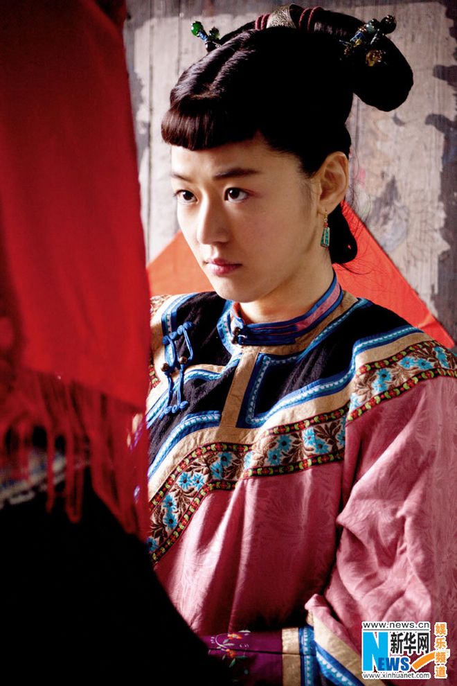 Южнокорейская звезда Джианна Юн в фильме «Снежный цветок и заветный веер» 