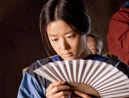 Южнокорейская звезда Джианна Юн в фильме «Снежный цветок и заветный веер»