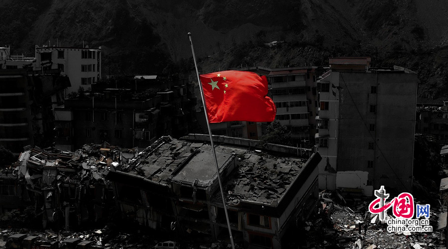 Третья годовщина мощного землетрясения в Вэньчуане: Разрушение родной земли 1