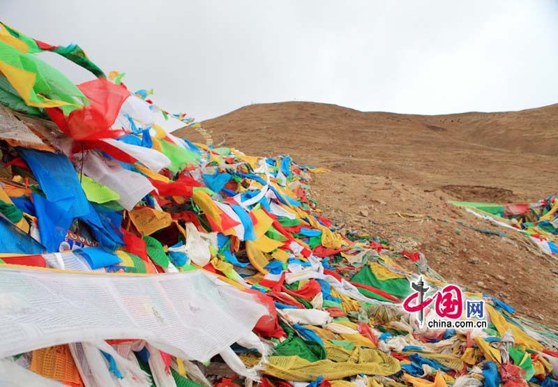 Горный переход Мила в Тибете