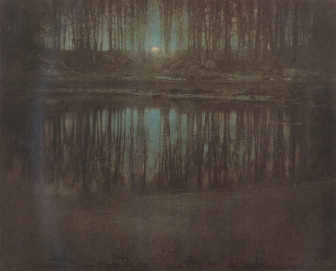 《The Pond-Moonlight》(1904)，Эдвард Стэйчен. Аукцион Sotheby&apos;s в Нью-Йорке, в феврале 2006 года, 2,9 миллиона долларов