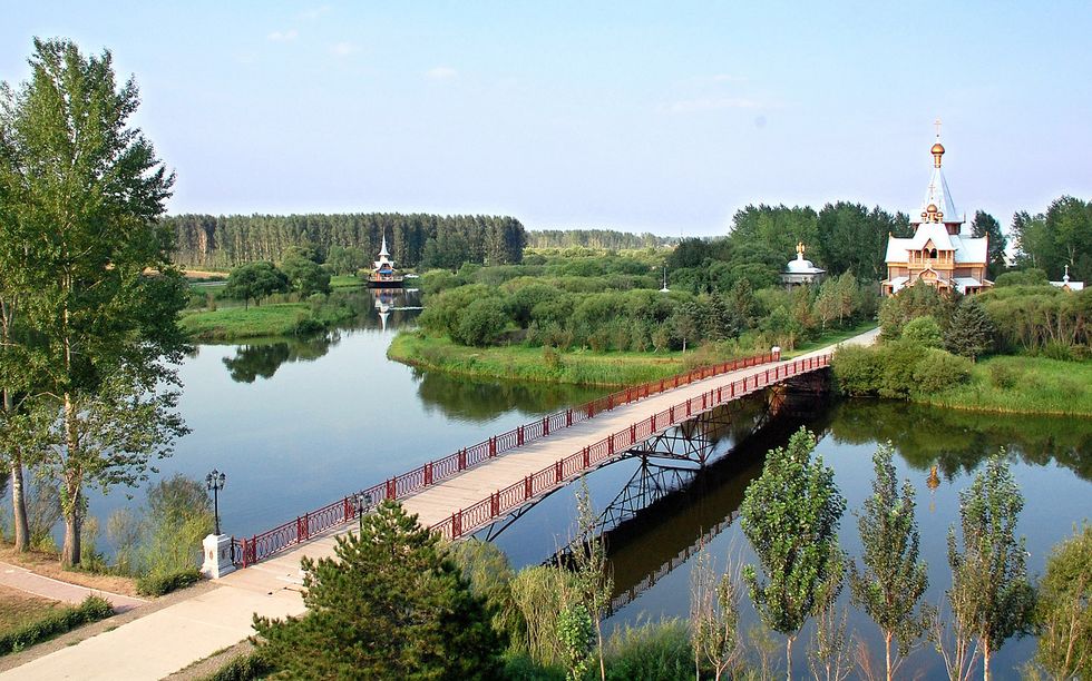 Живописная усадьба «Волга» в Харбине