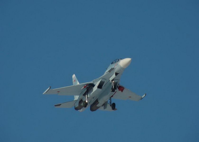Выпущен истребитель Су-30M2 1