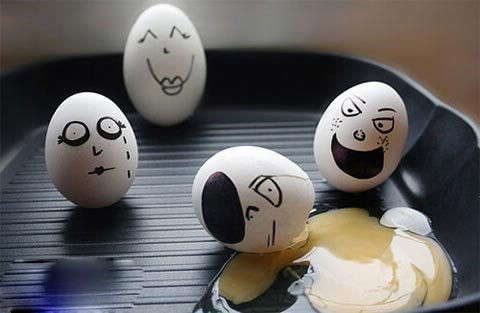 «Сумасшедшие» яйца