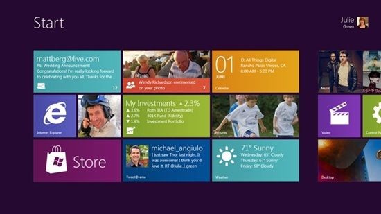 Компания Microsoft представила операционную систему Windows 8