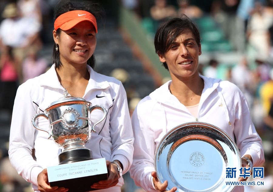 Ли На завоевала 'золото' на открытом чемпионате Франции по теннису3
