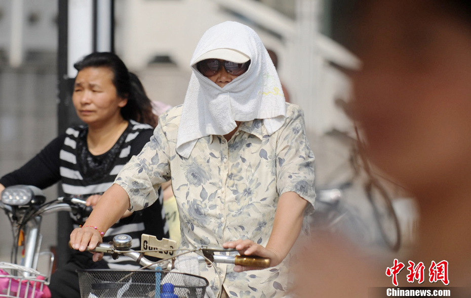 Борьба с жарой в Янчжоу