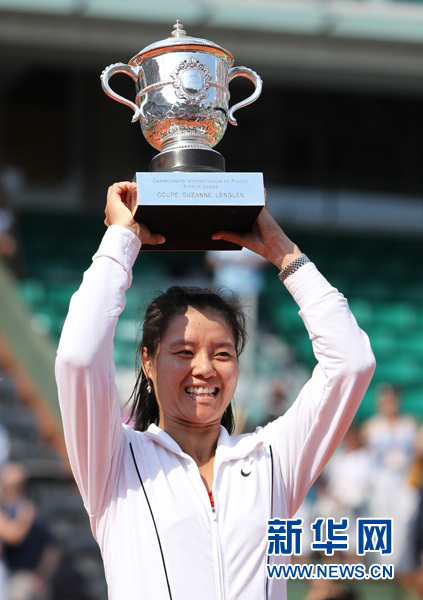 Ли На – теперь уже известная теннисистка