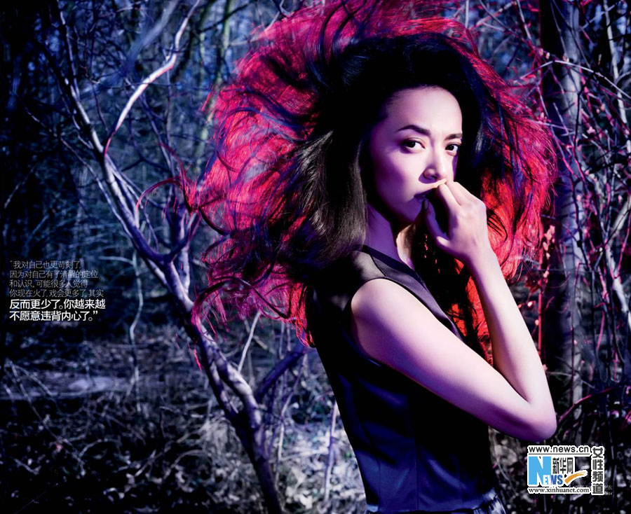 Актриса Яо Чэнь на обложке «VOGUE» 