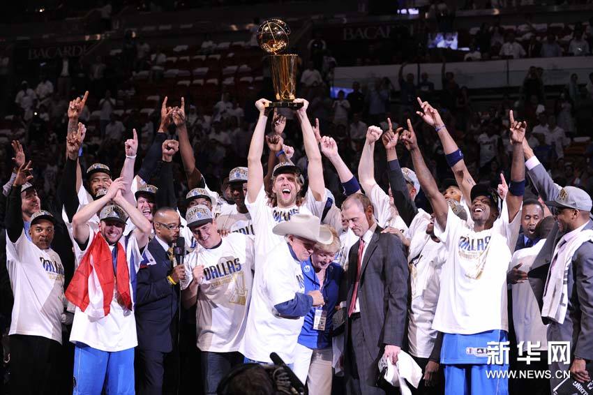 «Даллас» впервые стал чемпионом НБА