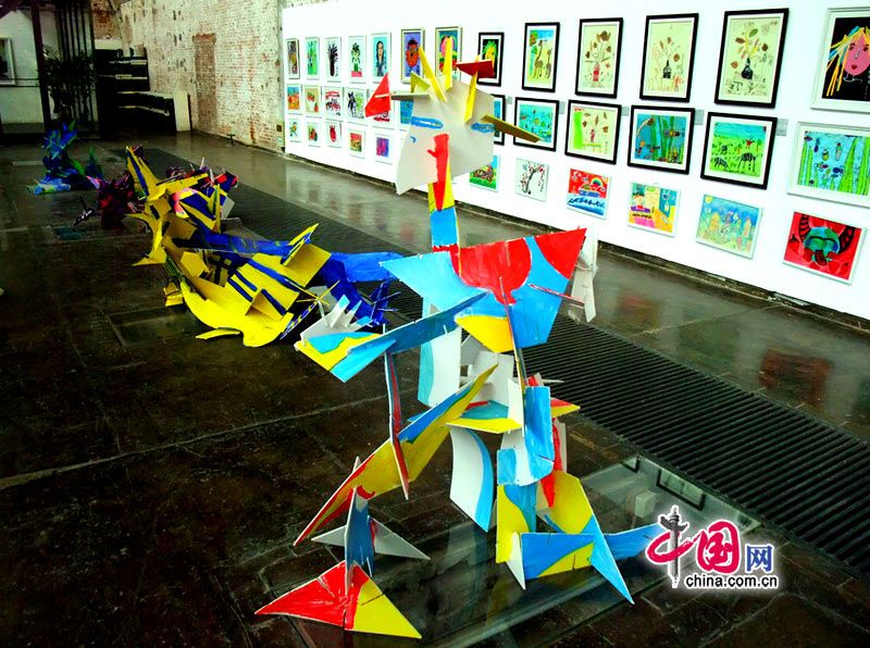 Выставка детского творчества в арт-зоне «798» Пекина