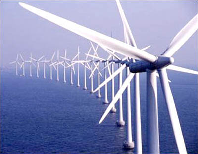 В 2015 году мощности энергоблоков морских ветроэлектростанций в Китае достигнут 5 млн кВт