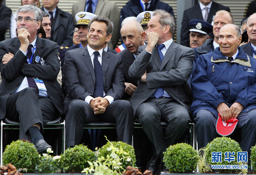 Президент Франции Николя Саркози провел церемонию открытия и выступил с речью.