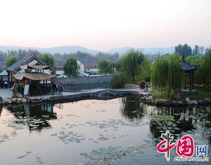 Живописное село Чжуцюань провинции Шаньдун