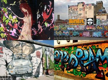 Уличное искусство: Граффити разных городов мира 