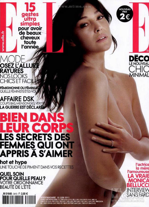 Моника Белуччи в «ELLE»