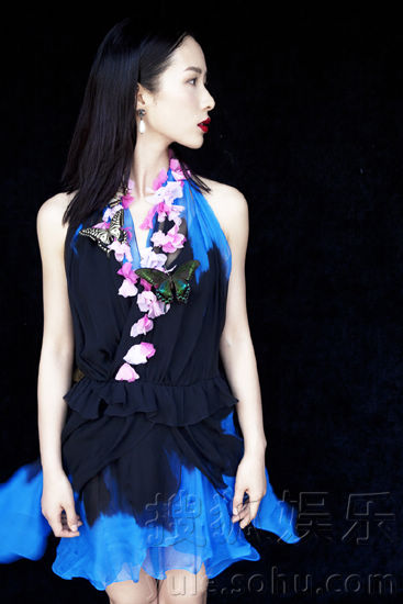 Модные снимки красотки Цзян Иянь