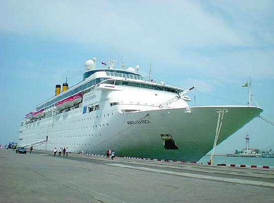 Круизный лайнер «Costa Classica» отправился из порта Циндао