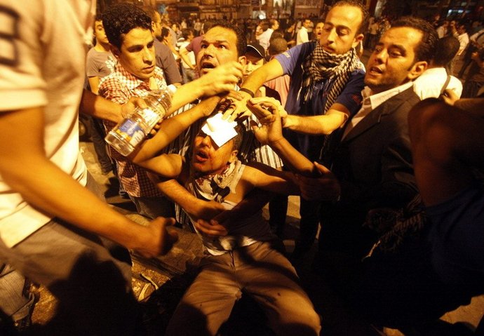 В серьезных столкновениях в Египте пострадали как минимум 600 человек