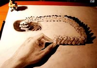 Карандашные рисунки «3D»