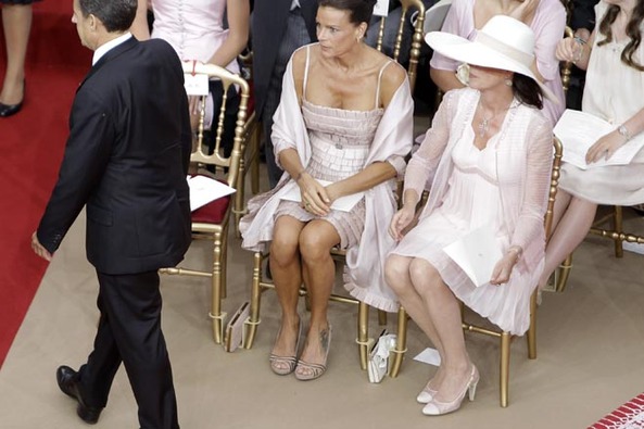 Князь Альбер II и княгиня Шарлен обвенчались в Монако4