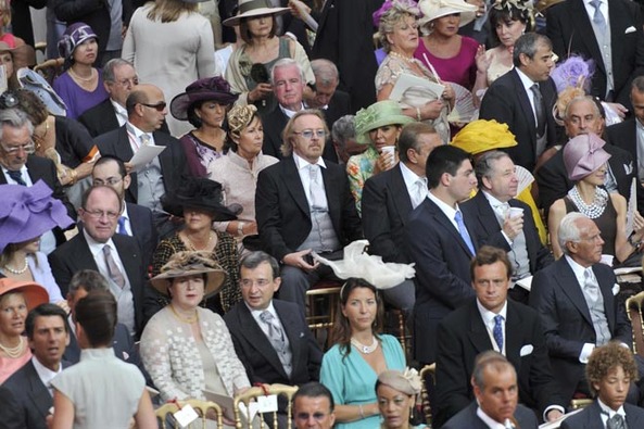 Князь Альбер II и княгиня Шарлен обвенчались в Монако7