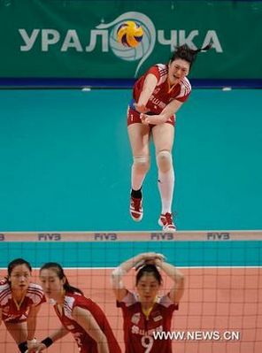 Китайская команда 5 июля одержала победу над украинской, и таким образом, заняла первое место в своей группе.