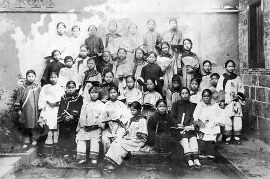 Китайские женские школы сто лет назад 
