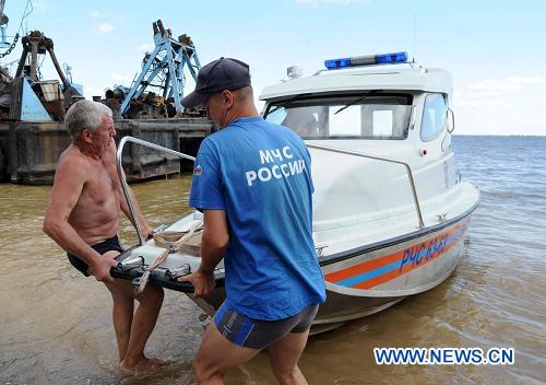 Число погибших в результате крушения теплохода 'Булгария' на Волге увеличилось до 58