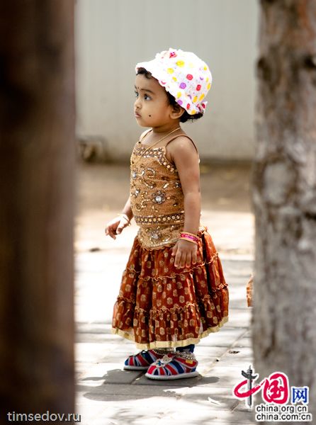 Индийская малышка в Китае – от фотографа Тимура Седова 