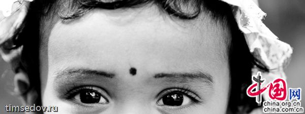 Индийская малышка в Китае – от фотографа Тимура Седова 