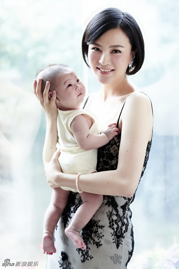 Красавица Лю Цзы после рождения ребенка1 