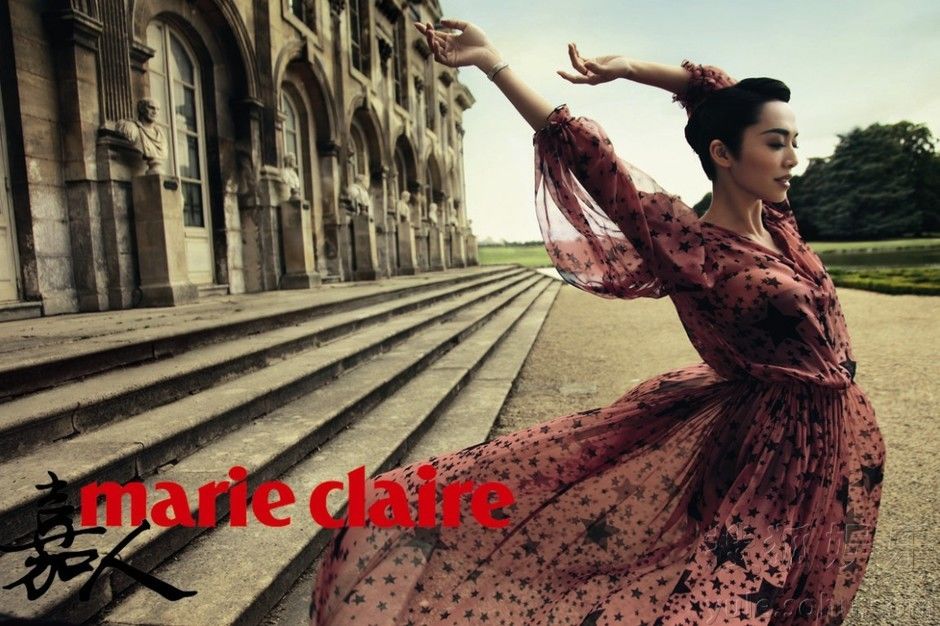 Звезда Яо Чэнь в модном журнале Франции