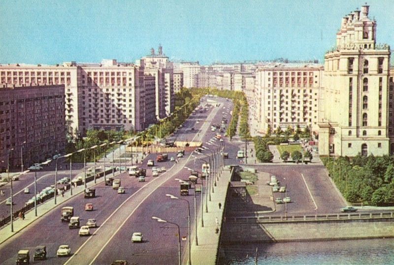 Фото: Москва 50 лет назад