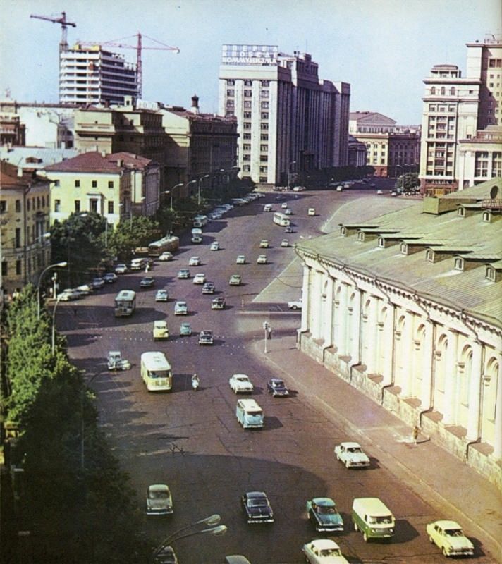 Фото: Москва 50 лет назад