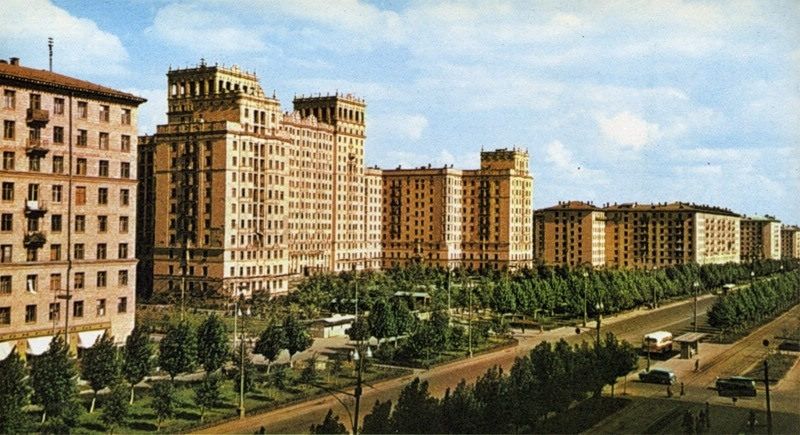 Фото: Москва 50 лет назад