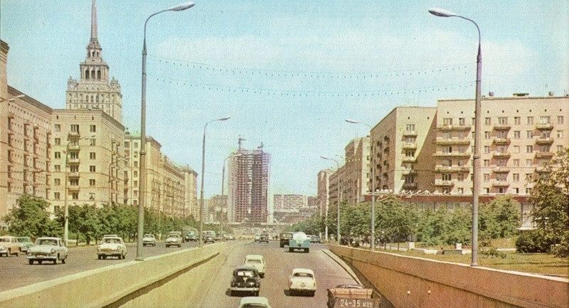 Фото: Москва 50 лет назад