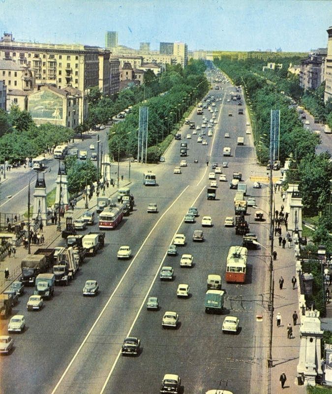 Фото: Москва 50 лет назад